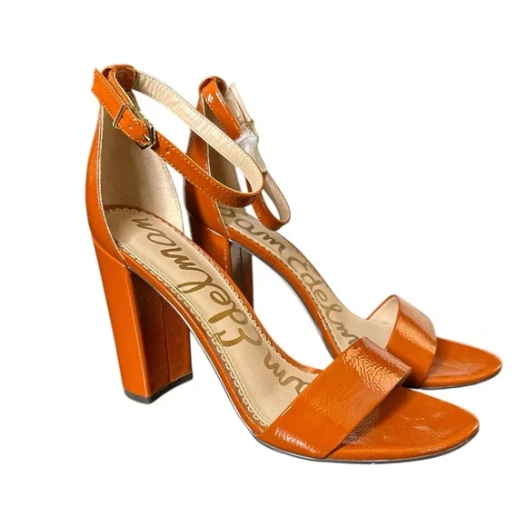 New/Sam Edelman Yaro Tawny brown Patent - Picture 1 of 11